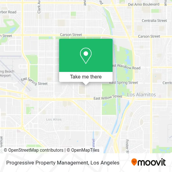 Progressive Property Management map
