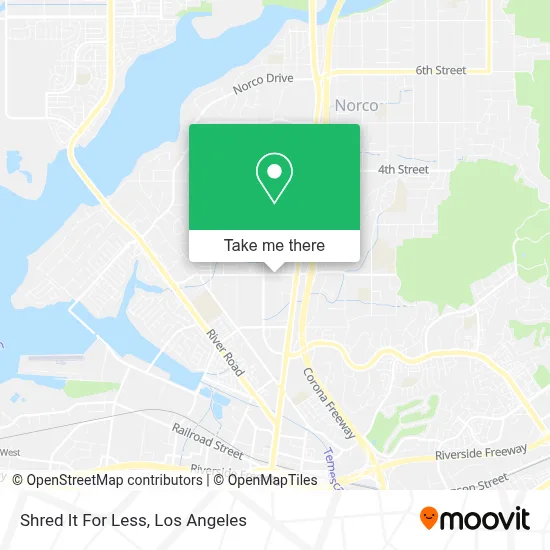 Shred It For Less map