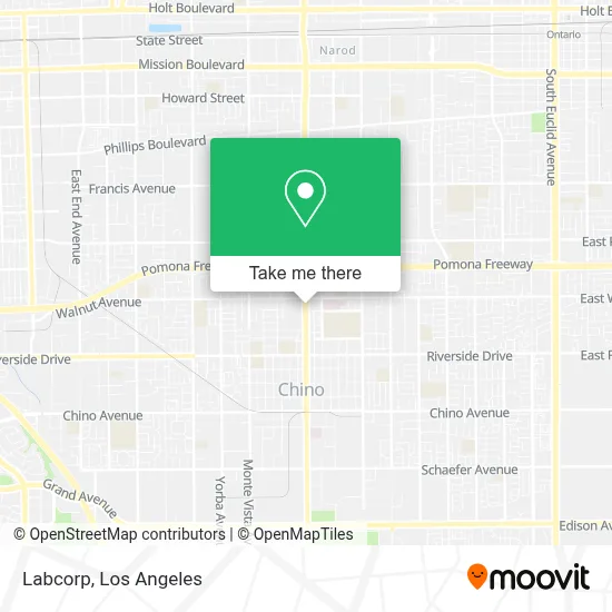 Labcorp map