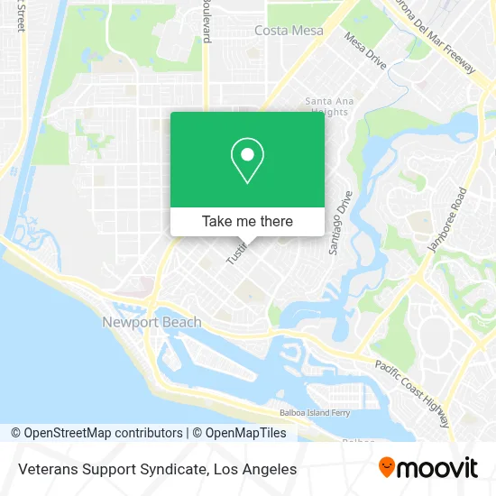 Veterans Support Syndicate map