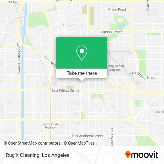Rug'It Cleaning map
