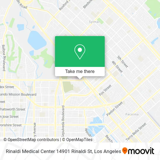 Rinaldi Medical Center 14901 Rinaldi St map