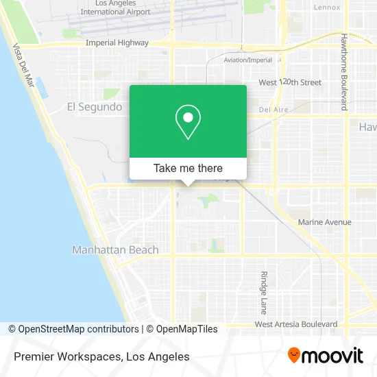Premier Workspaces map