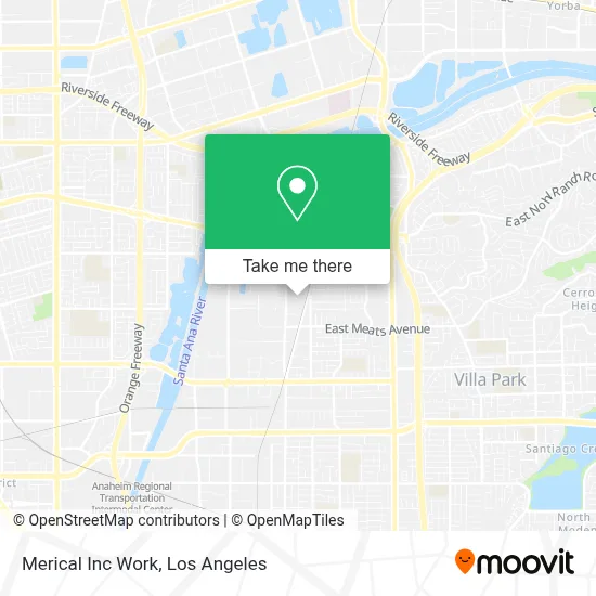 Merical Inc Work map