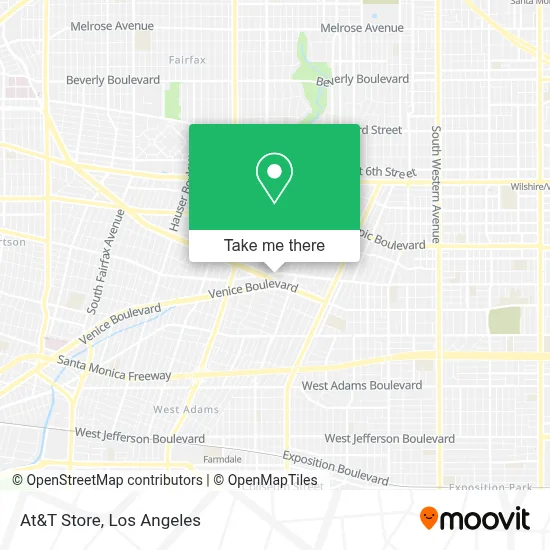 At&T Store map