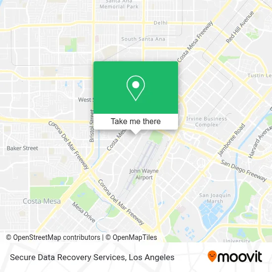 Secure Data Recovery Services map