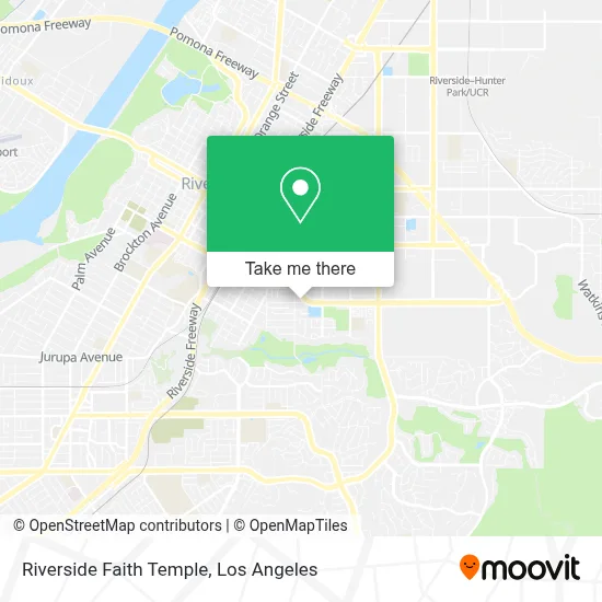 Riverside Faith Temple map