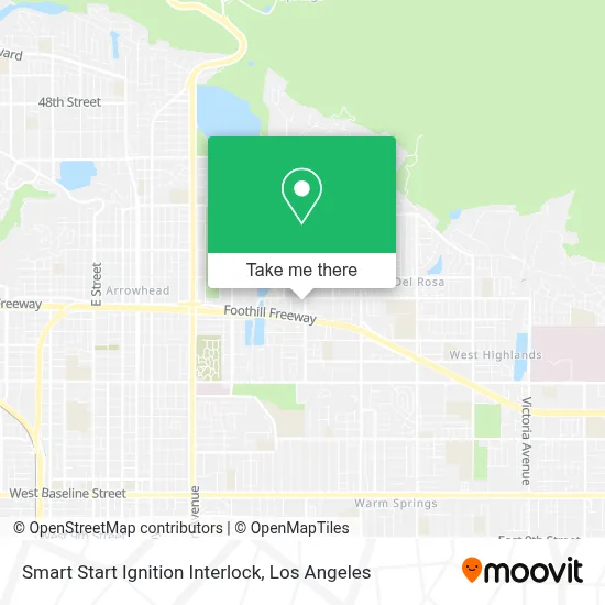 Smart Start Ignition Interlock map