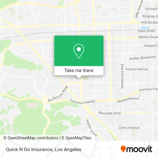 Quick N Go Insurance map