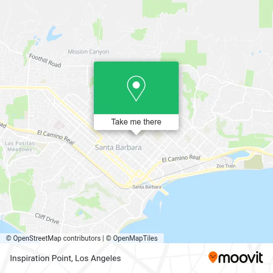 Inspiration Point map