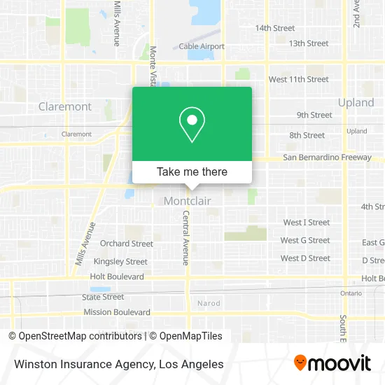 Winston Insurance Agency map