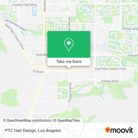 PTC Hair Design map