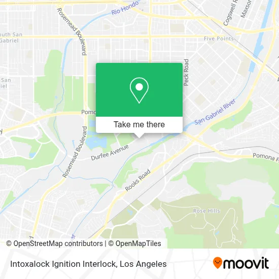 Intoxalock Ignition Interlock map