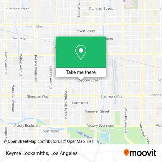 Keyme Locksmiths map