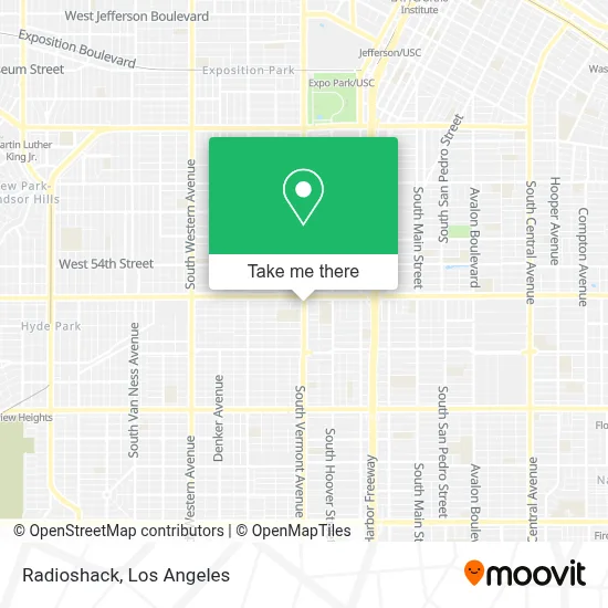 Radioshack map
