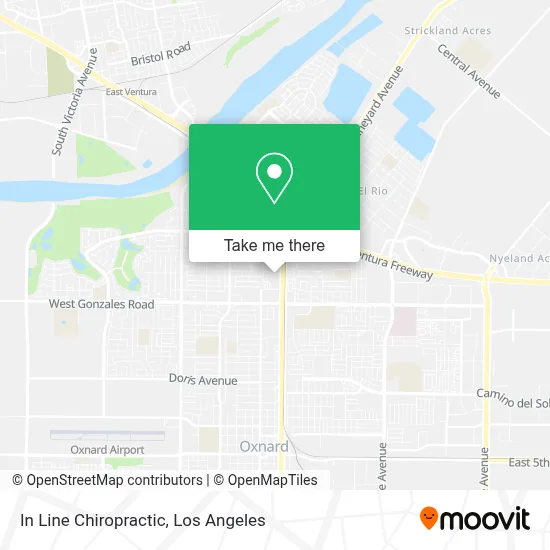 In Line Chiropractic map