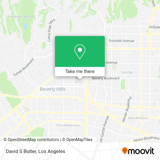 David S Butler map