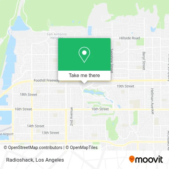 Radioshack map
