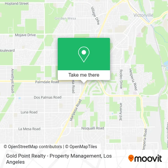 Gold Point Realty - Property Management map