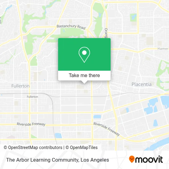 The Arbor Learning Community map