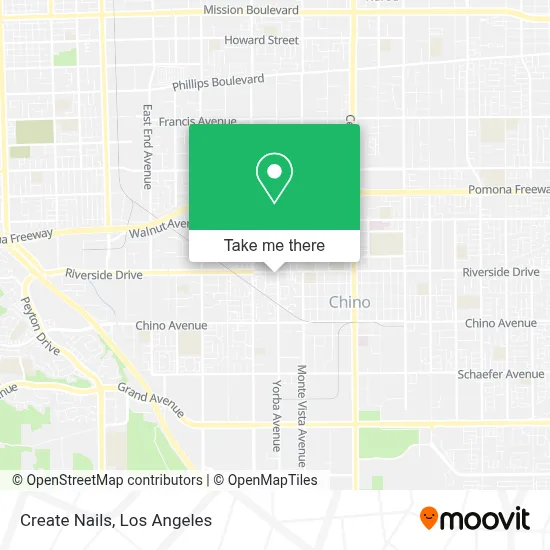 Create Nails map