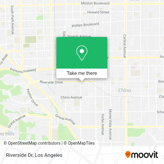 Riverside Dr map