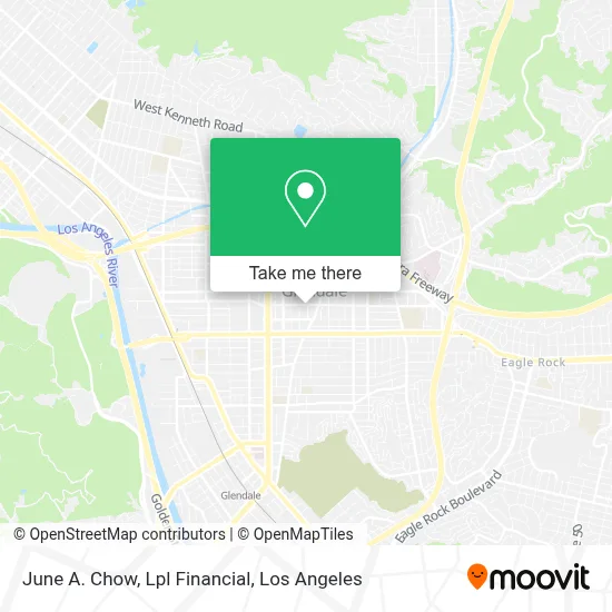 June A. Chow, Lpl Financial map