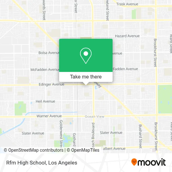 Rfm High School map