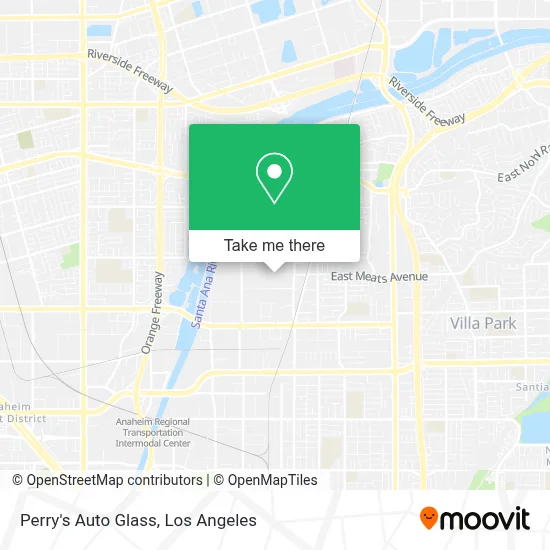 Perry's Auto Glass map