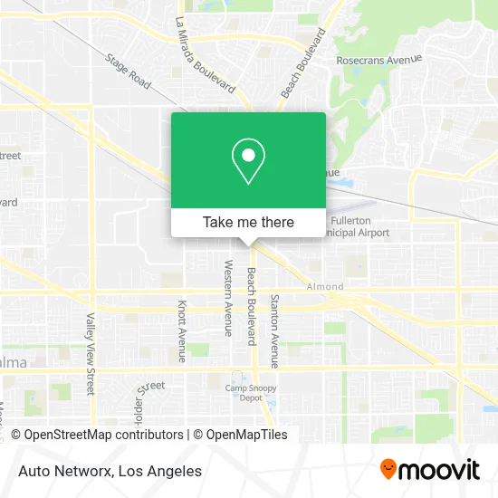 Auto Networx map