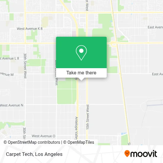 Carpet Tech map