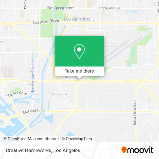 Creative Homeworks map