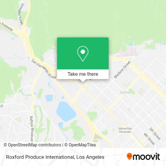Roxford Produce International map