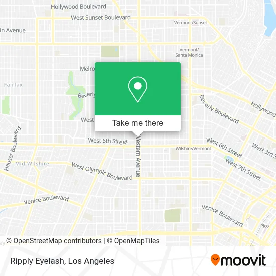Ripply Eyelash map