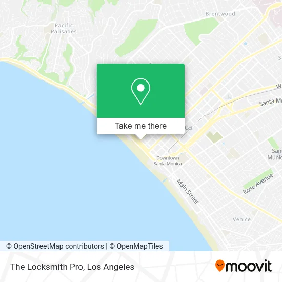 The Locksmith Pro map