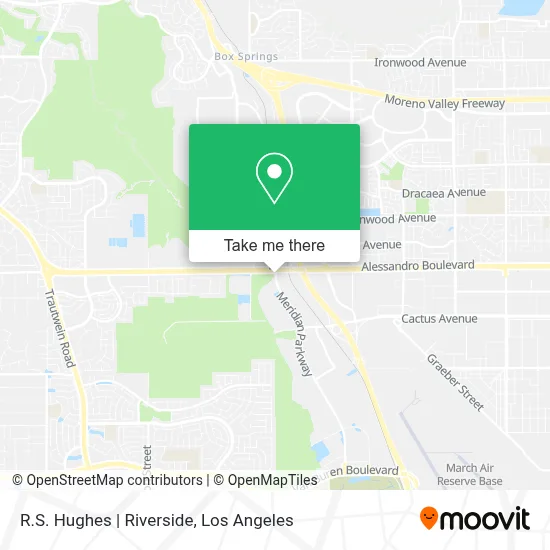 R.S. Hughes | Riverside map