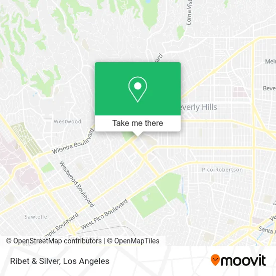 Ribet & Silver map