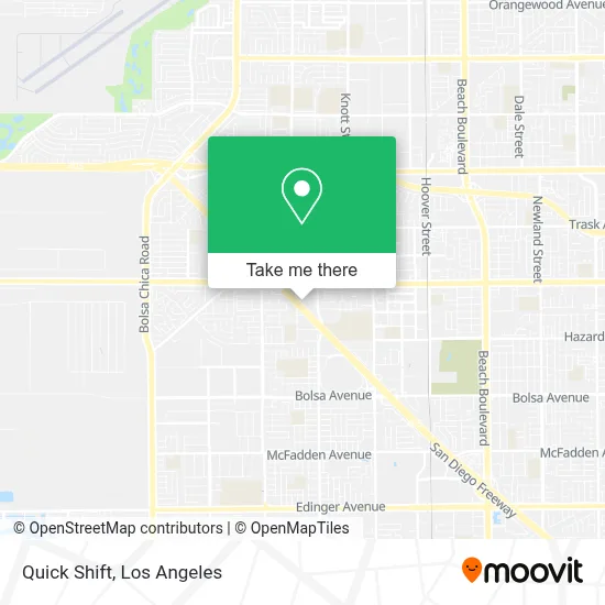 Quick Shift map