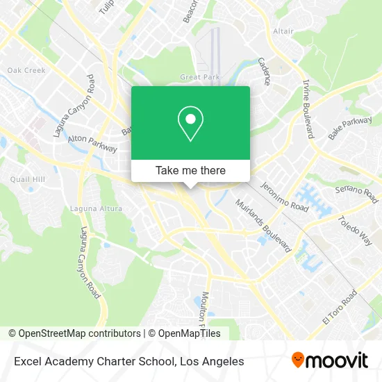 Excel Academy Charter School map