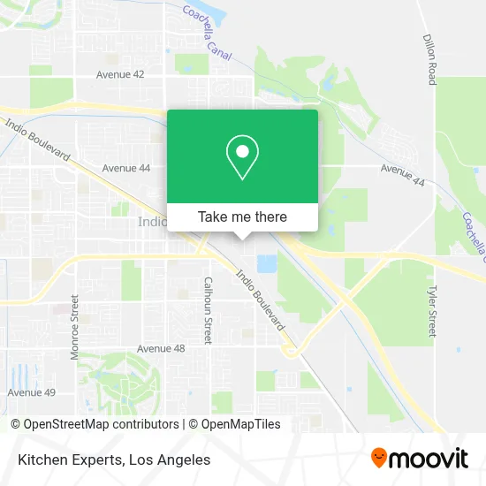 Kitchen Experts map