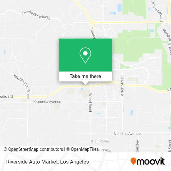 Riverside Auto Market map