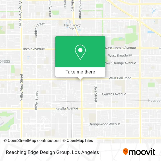Reaching Edge Design Group map