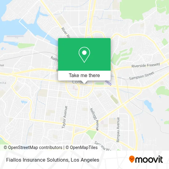 Fiallos Insurance Solutions map