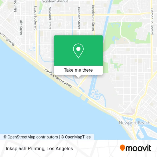 Inksplash.Printing map