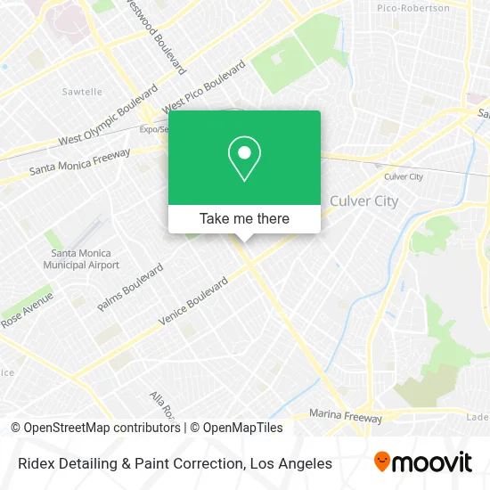 Ridex Detailing & Paint Correction map