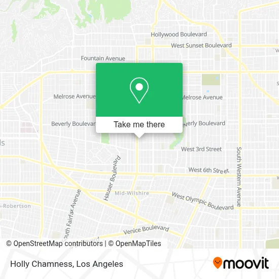 Holly Chamness map