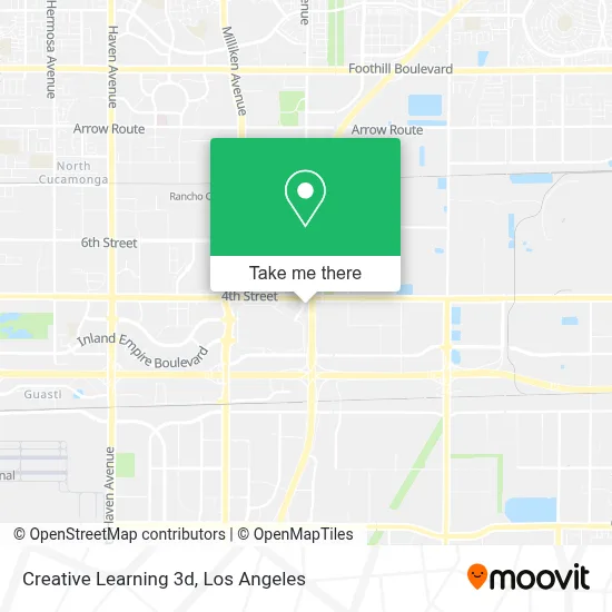 Creative Learning 3d map