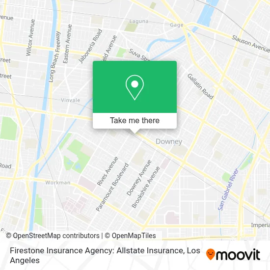 Firestone Insurance Agency: Allstate Insurance map