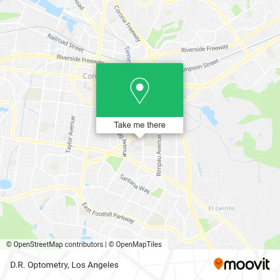 D.R. Optometry map