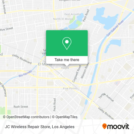 JC Wireless Repair Store map